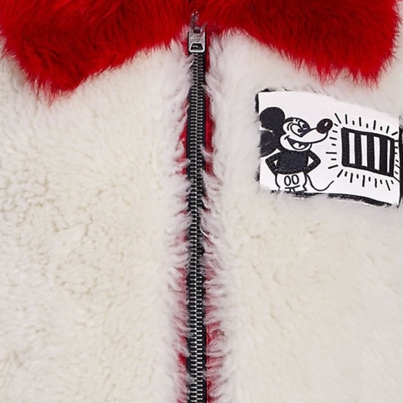 Disney Mickey Mouse X Keith Haring Shearling Jacket. Brand… - Picture 5 of 8